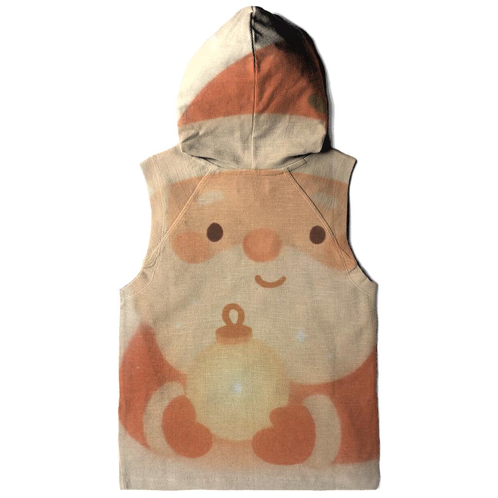 Minimal Cozy Santa Portrait pullover hoodies