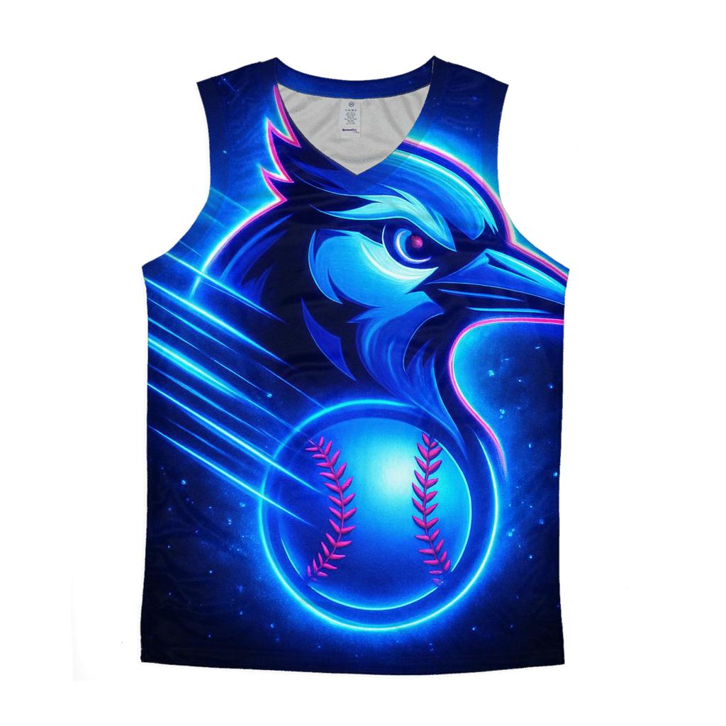 Blue Jays Neon Rally trendy fitted tank tops