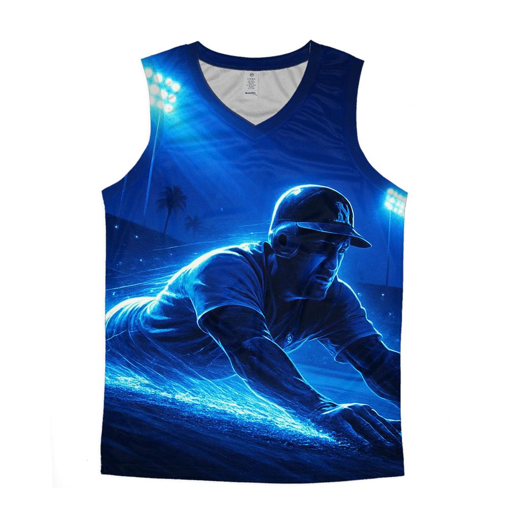 Midnight Run Under Lights personalized athletic tanks