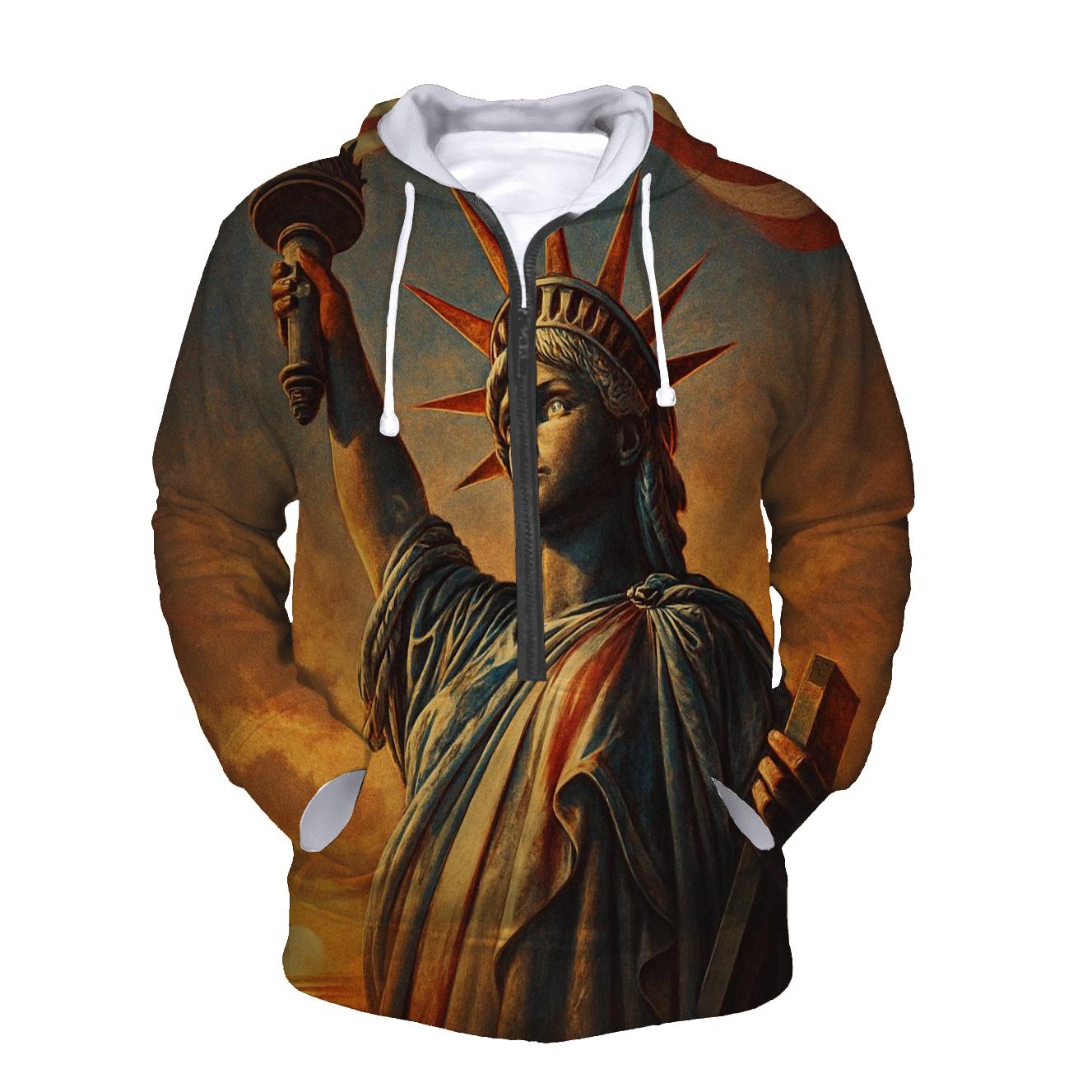 Liberty Radiance graphic hoodies