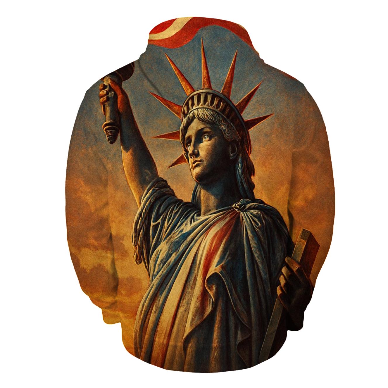 Liberty Radiance graphic hoodies
