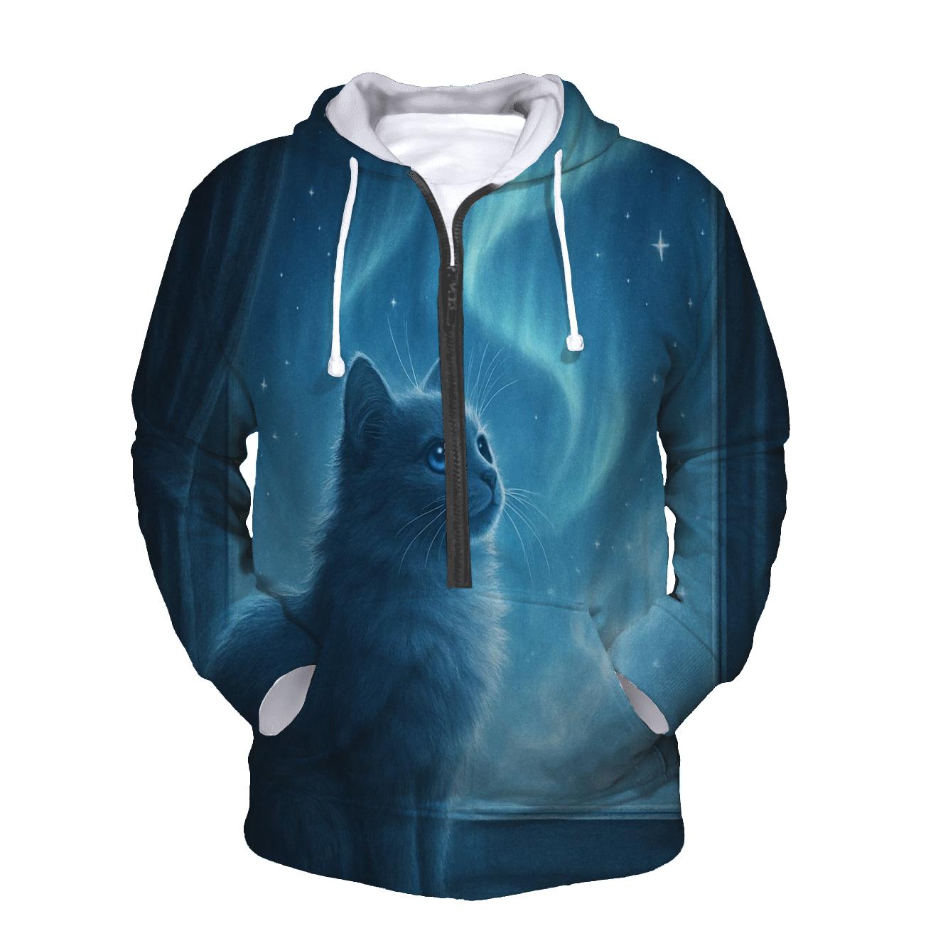 Aurora Window Watcher premium hoodies