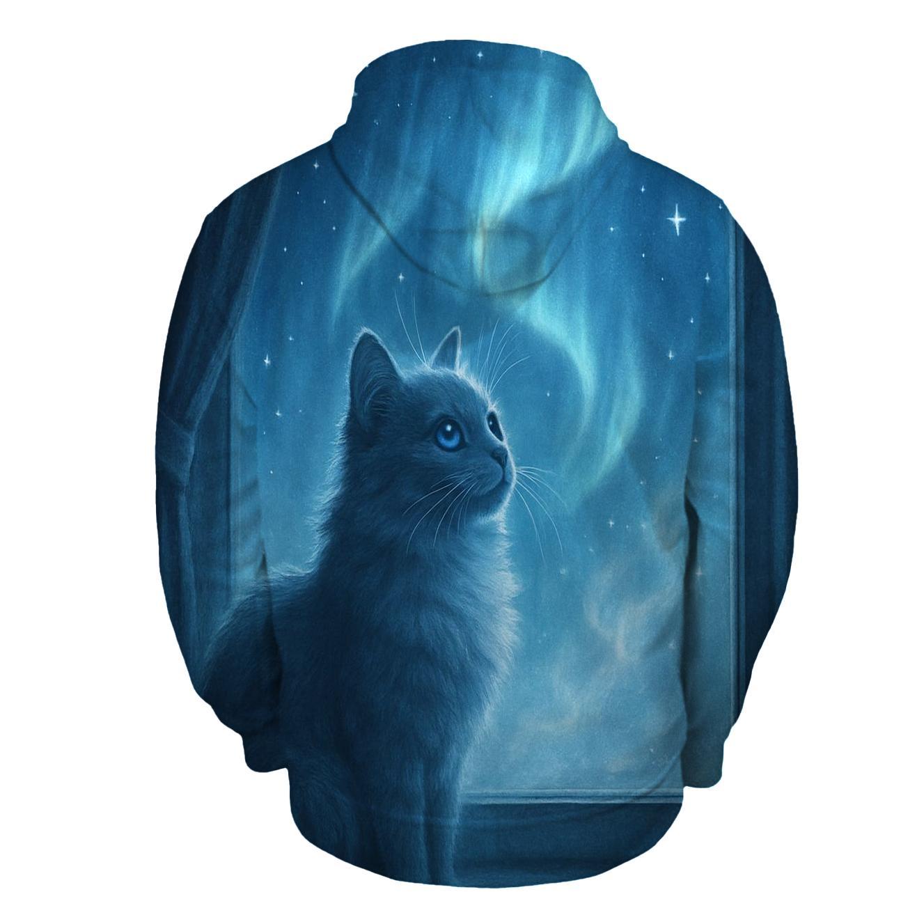 Aurora Window Watcher premium hoodies