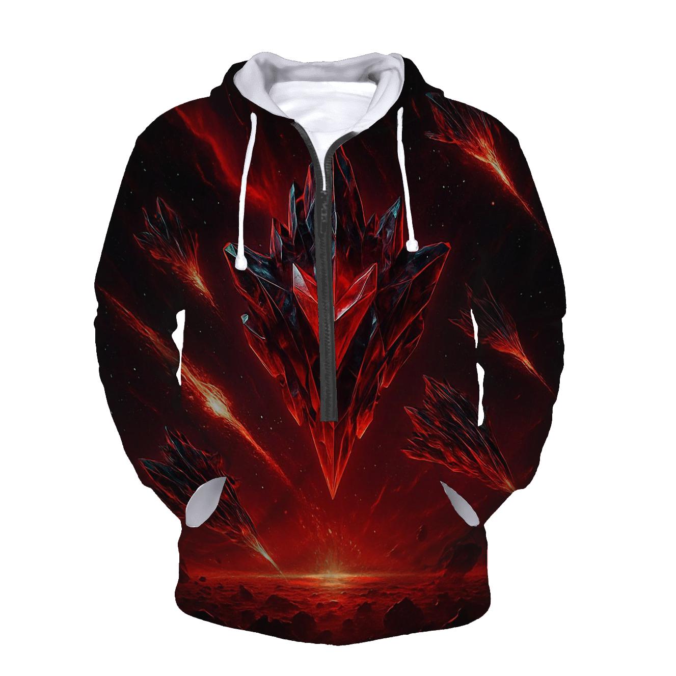 Aurora Armada printed hoodies
