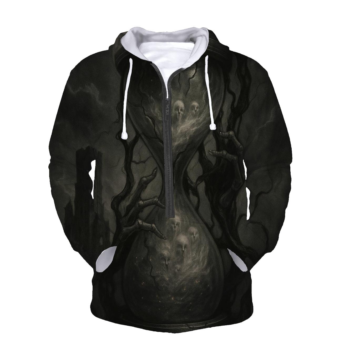 Hourglass Of Lost Eclipses graphic hoodies