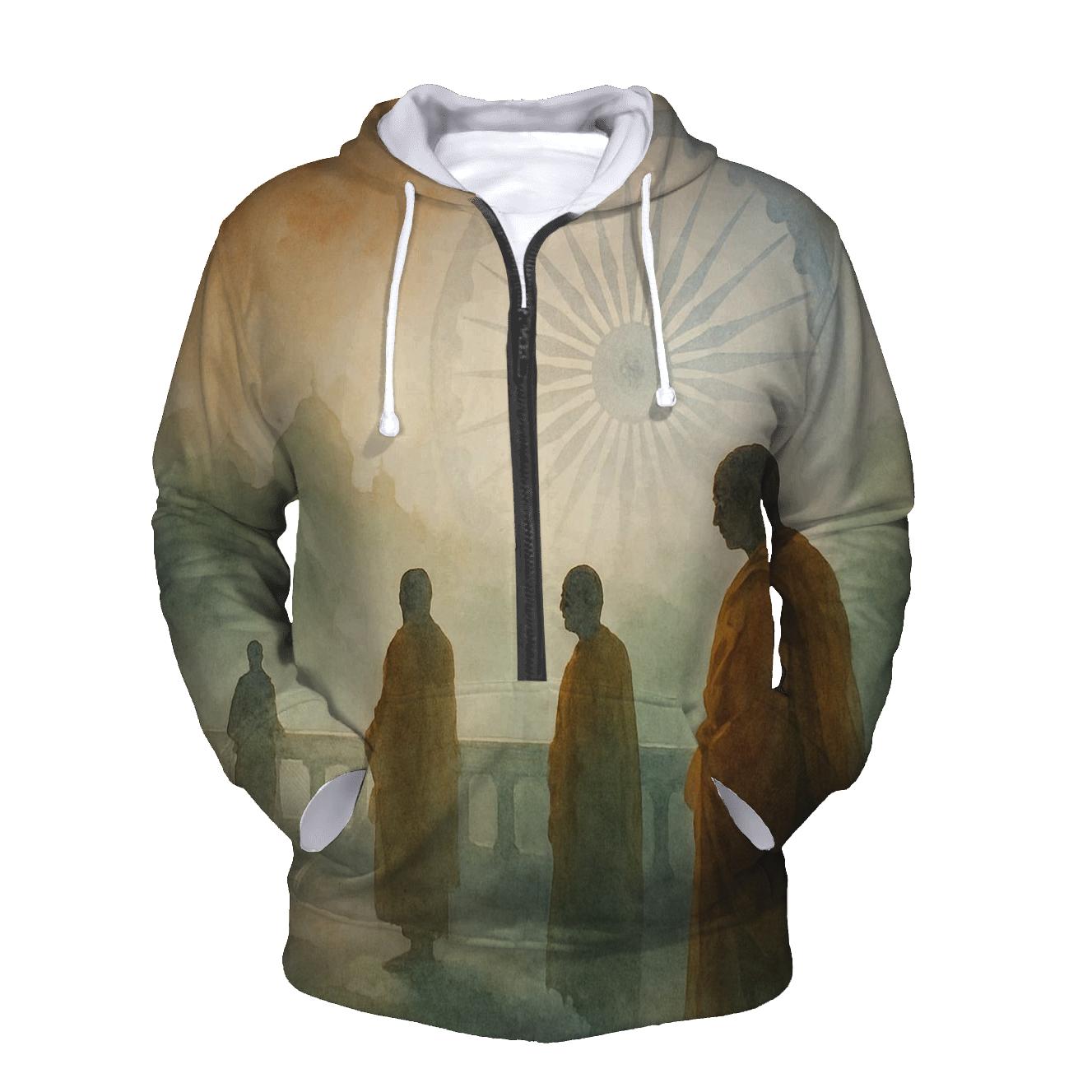 India zip-up hoodies