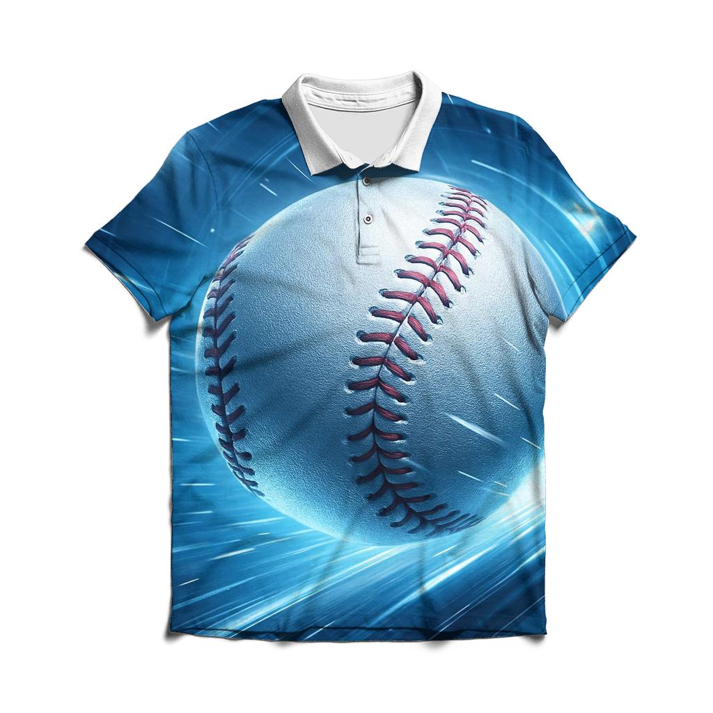 Chrome Fastball Tunnel designer slim fit polos