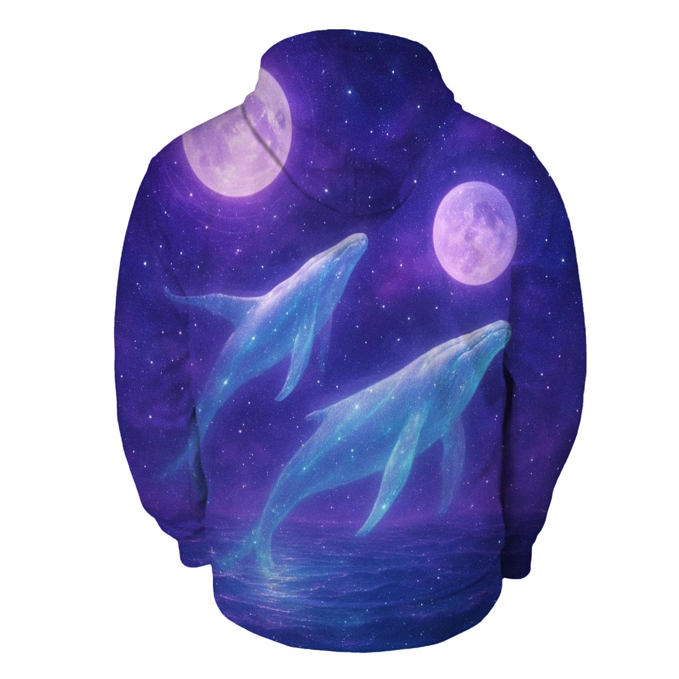 Echoes Of Andromeda printed hoodies