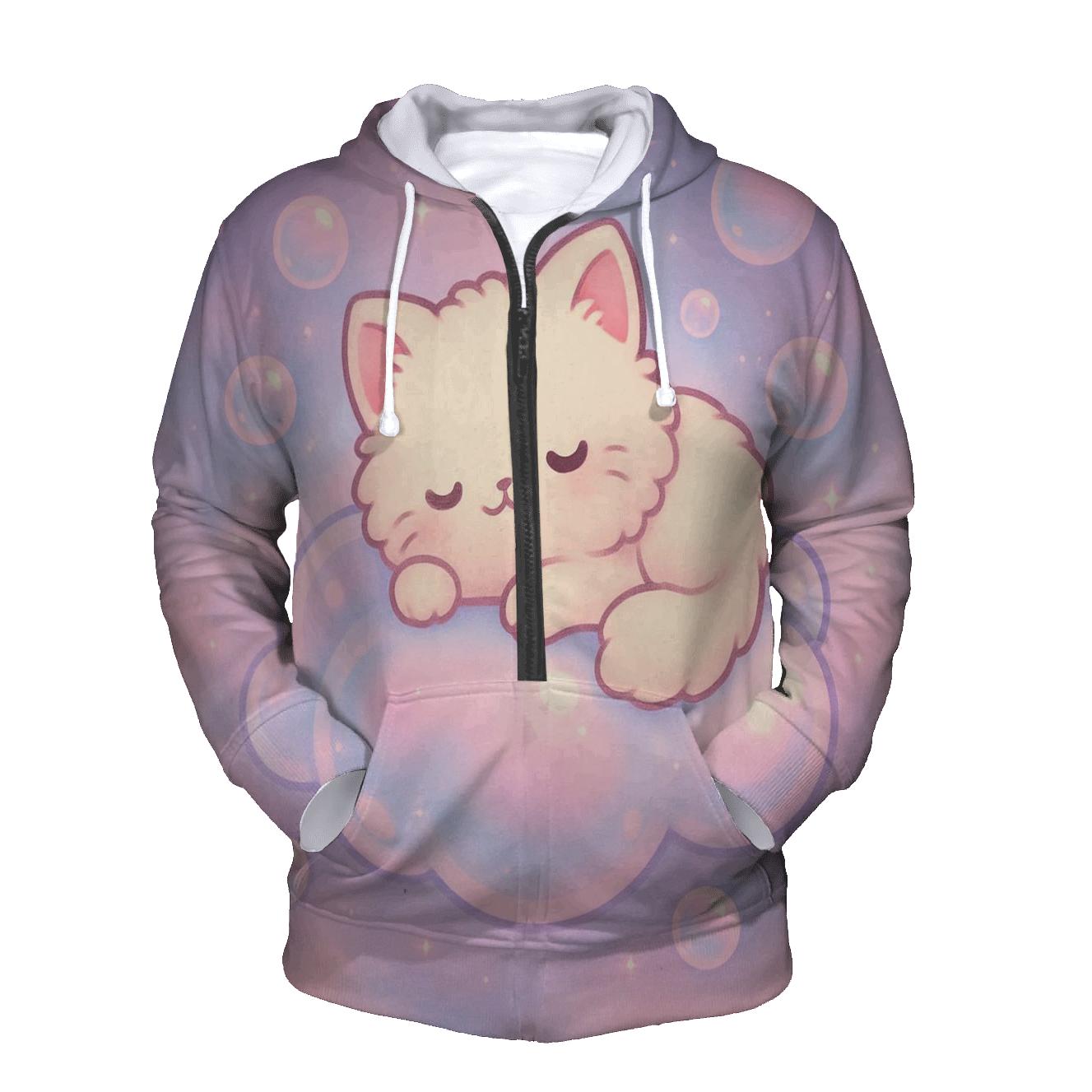 Bubble Cloud Nap lightweight hoodies