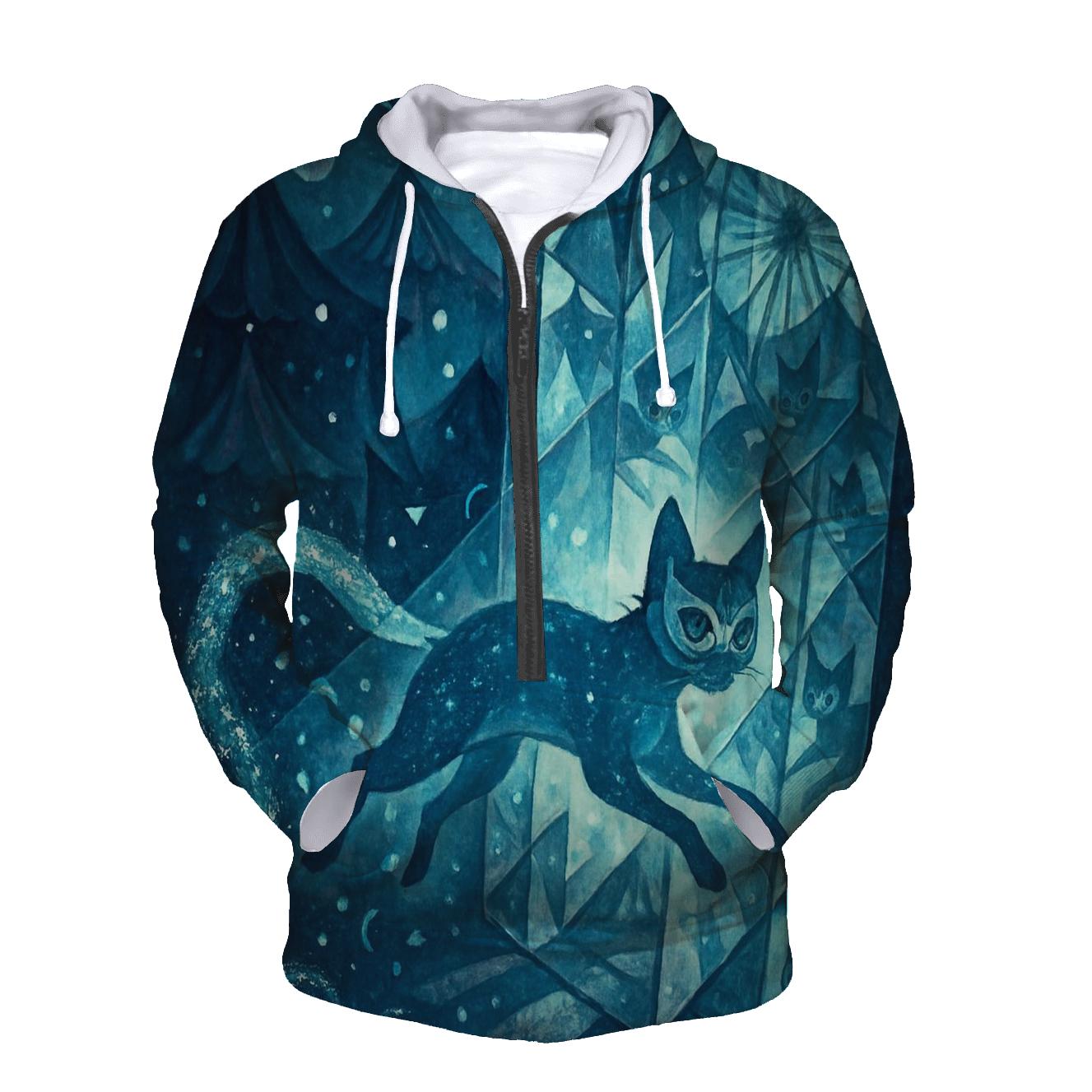 Phantom Carnival Cat heavyweight hoodies