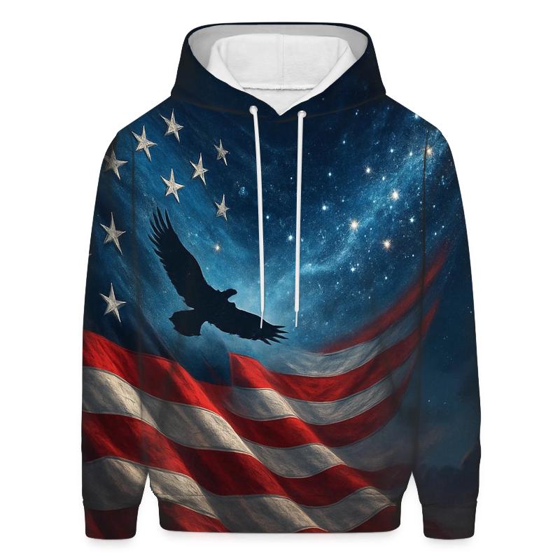Celestial Stripes zip-up hoodies