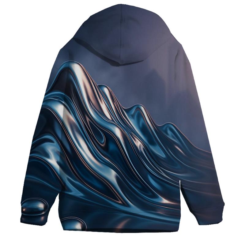 Liquid Chrome Ridge heavyweight hoodies