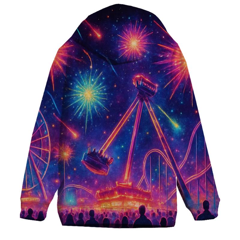 Supernova Carnival zip-up hoodies