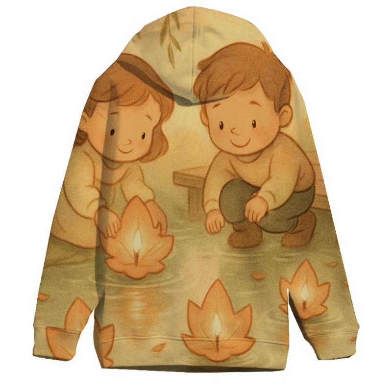 Little Lanterns Of Thanks pullover hoodies