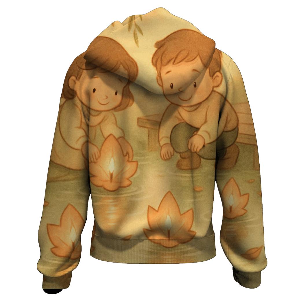 Little Lanterns Of Thanks heavyweight hoodies