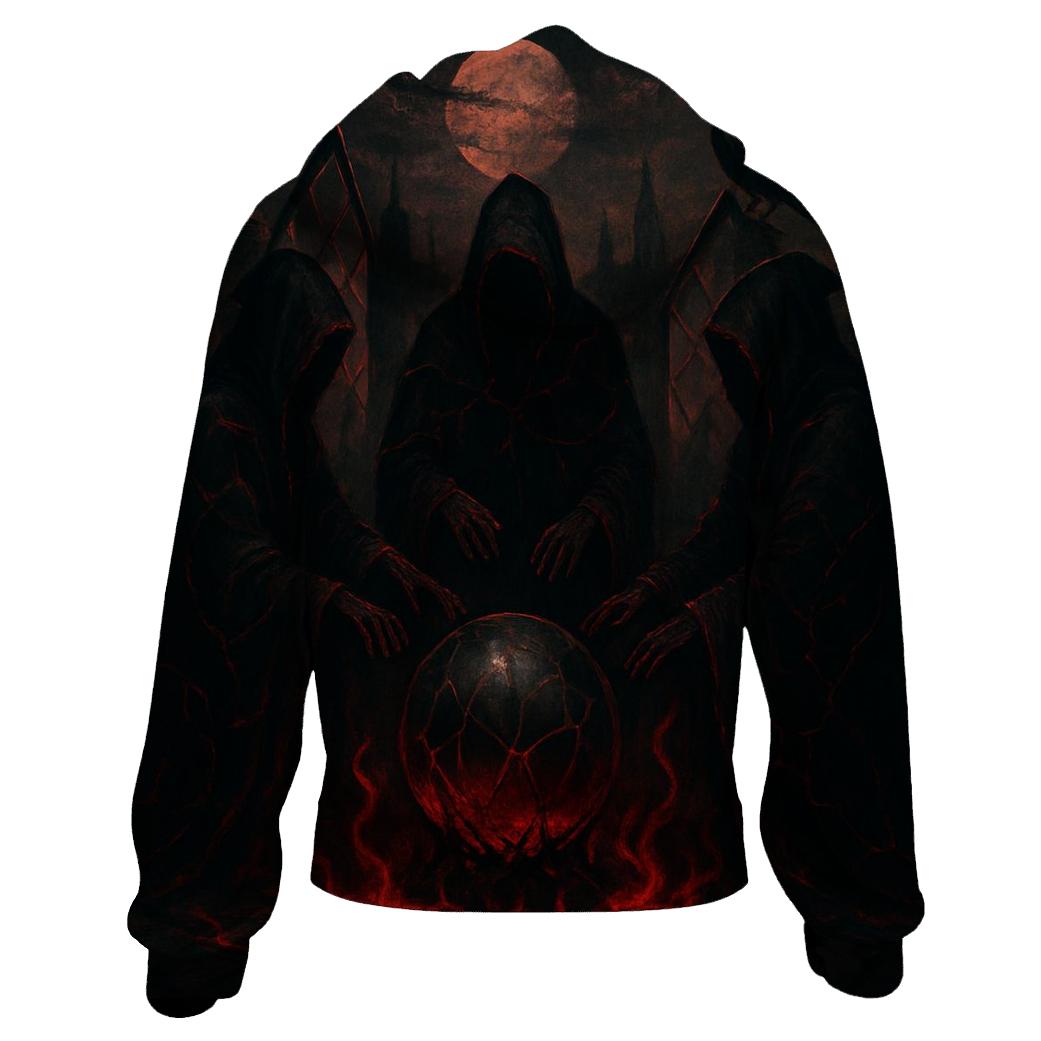Coven Of Glass And Thorns printed hoodies