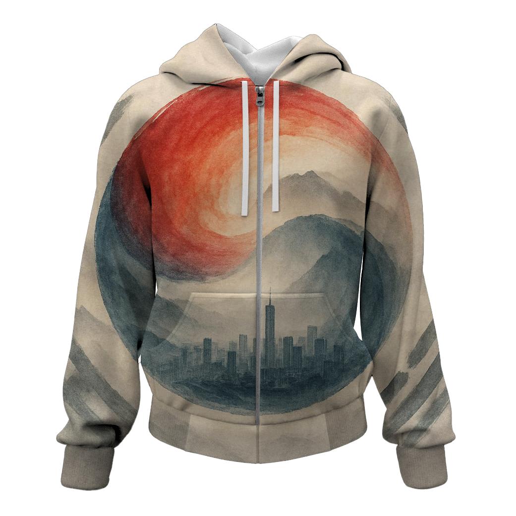 South Korea graphic hoodies