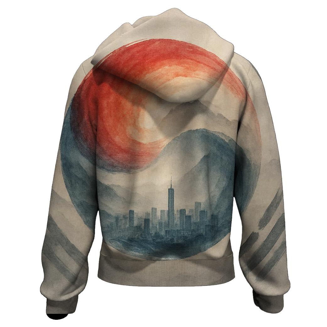 South Korea graphic hoodies