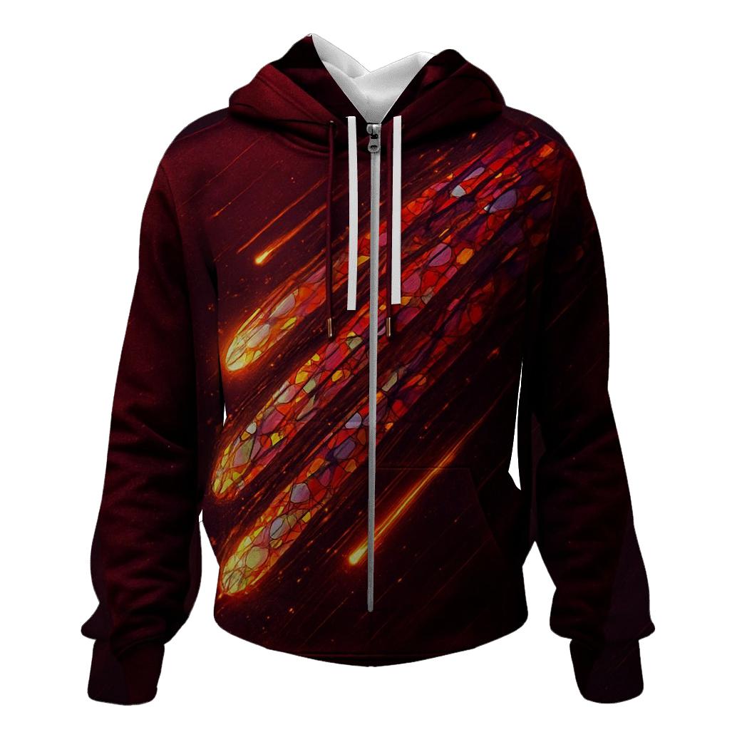 Comet Trail Mosaic hoodies fashion