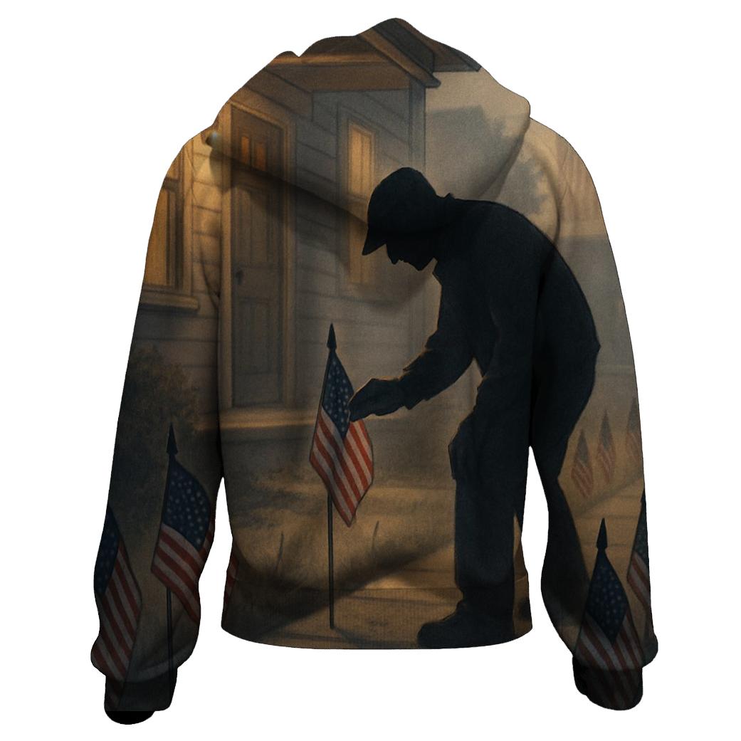 Quiet Flags Of Home premium hoodies