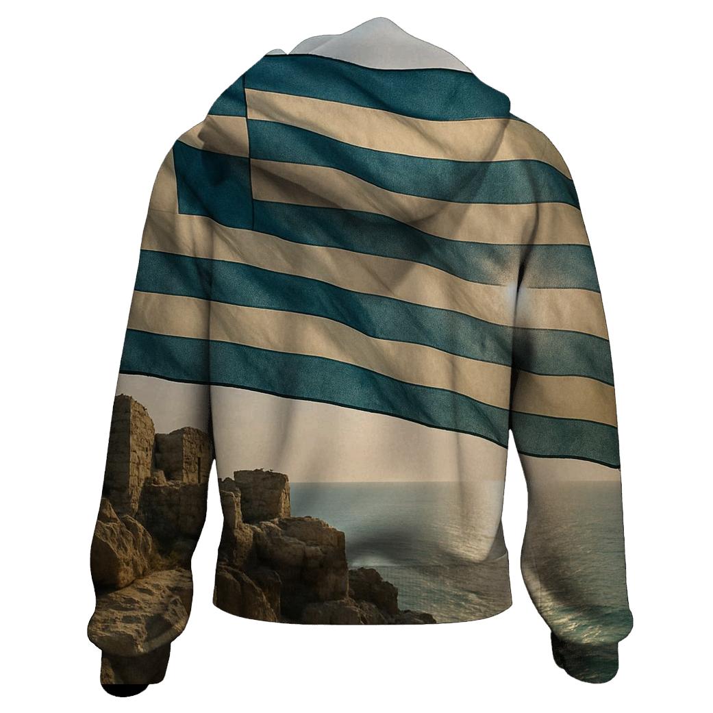 Greece heavyweight hoodies