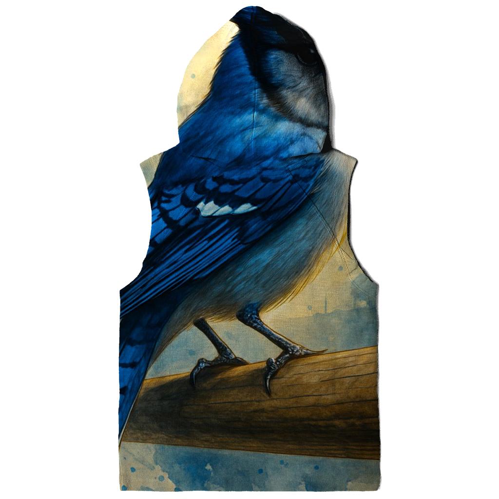 Perched Guardian Of Blue Jays custom hoodies