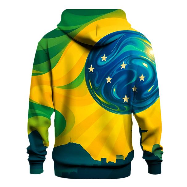 Brazil graphic hoodies