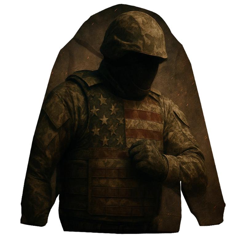 Camouflage Stars hoodie designs