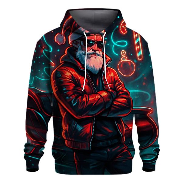 Neon Streetwear Santa custom hoodies