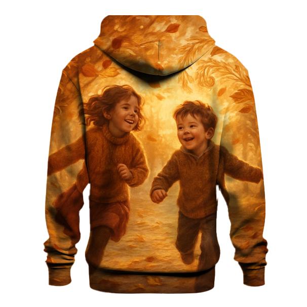 Sunlit Leaf Parade hoodies fashion