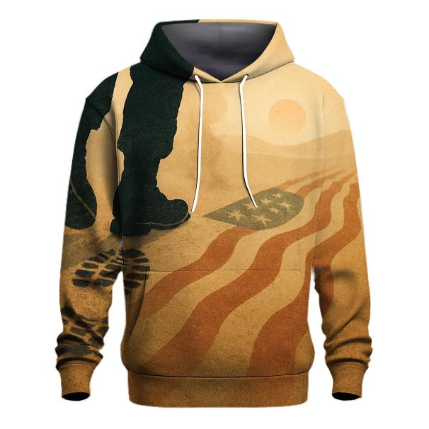 Bootprints To Freedom hoodies fashion