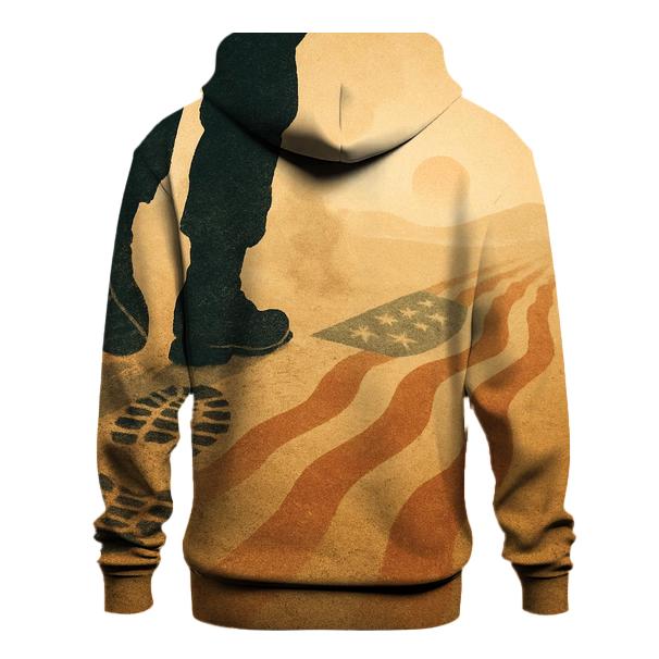 Bootprints To Freedom hoodies fashion