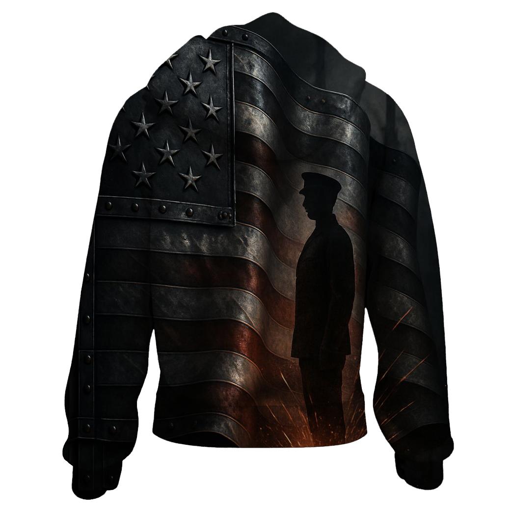 Iron Banner zip-up hoodies