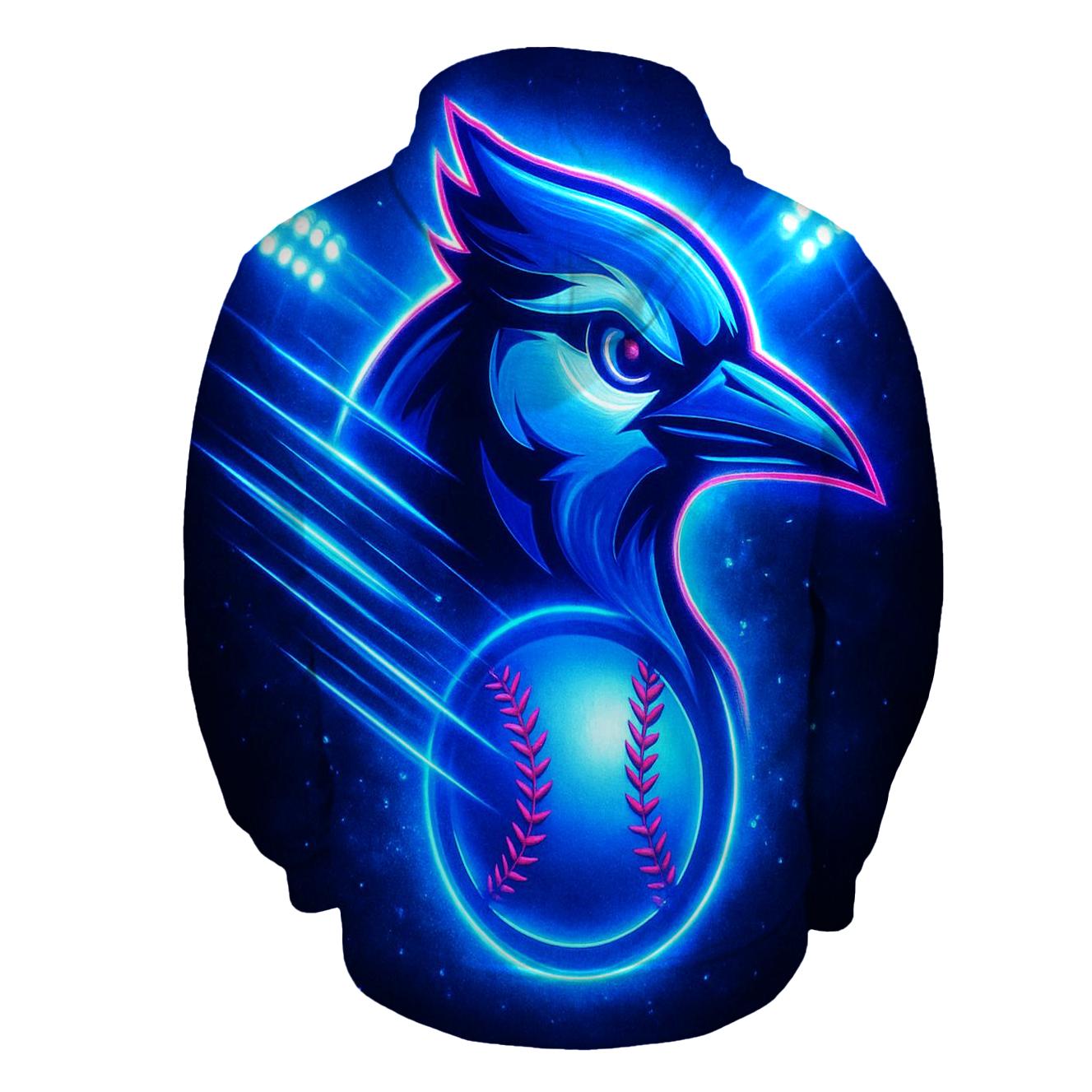 Blue Jays Neon Rally designer hoodies