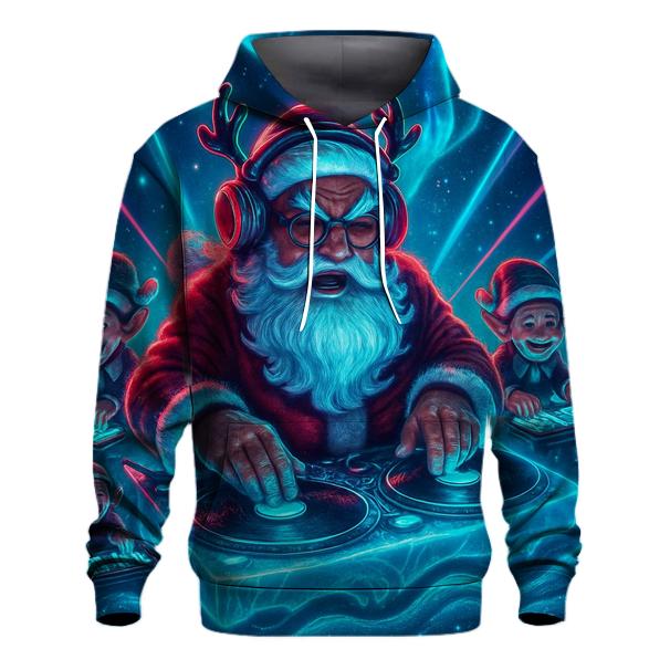 Santa Cosmic DJ custom hoodies