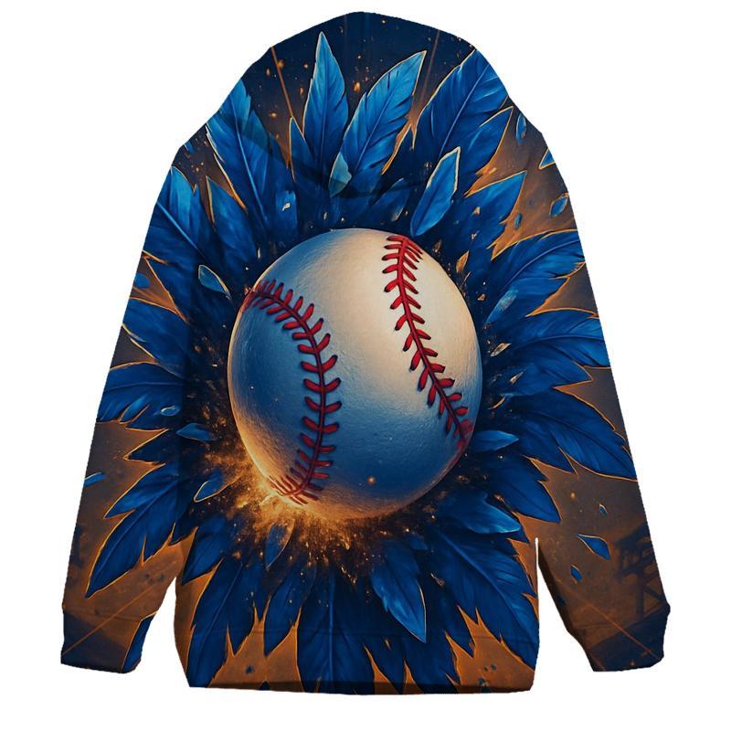Feathered Home Run Surge Blue Jays hoodie styles