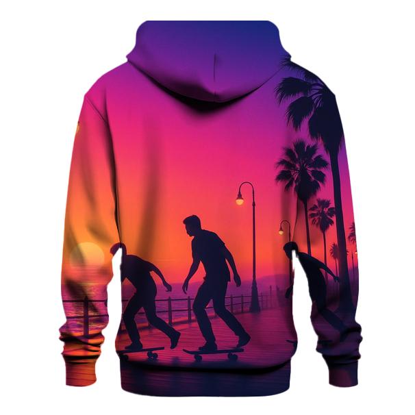Crimson Arcade Sundown custom hoodies