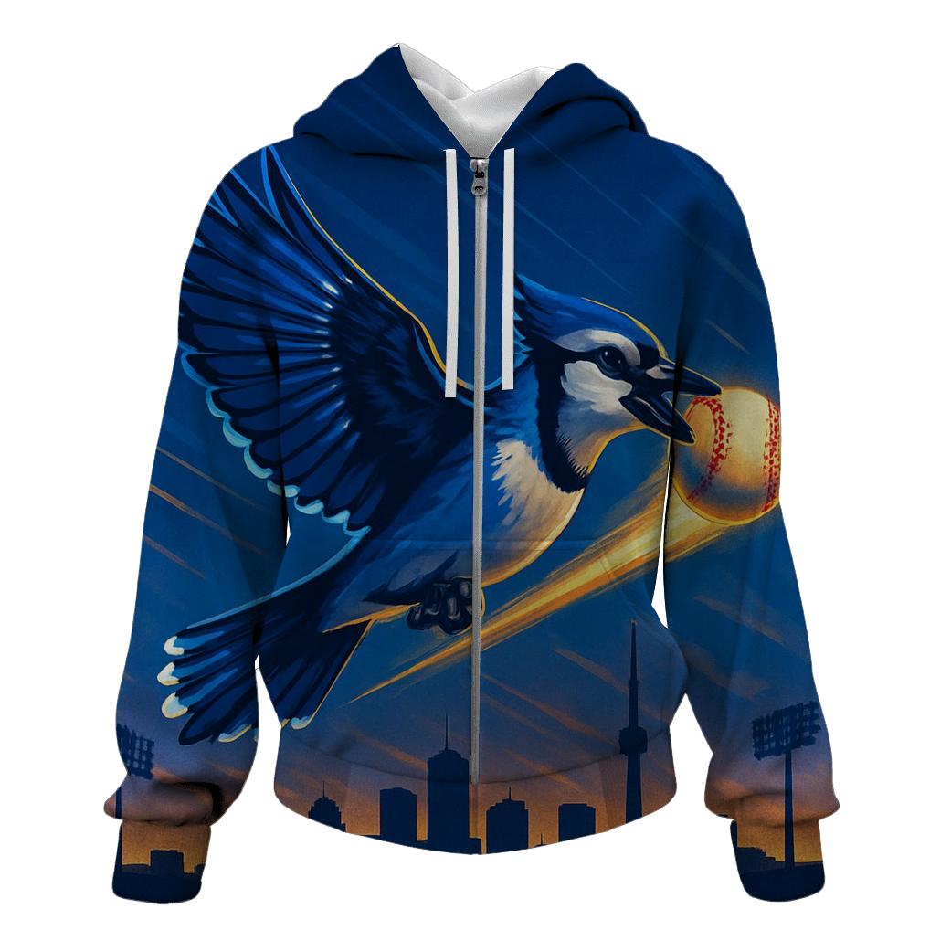 Blue Jays Skyline Catch designer hoodies