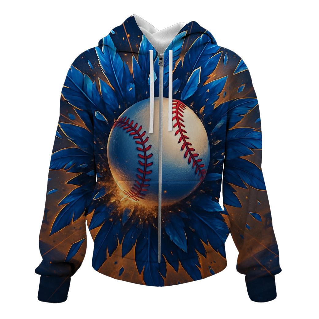 Feathered Home Run Surge Blue Jays hoodie trends