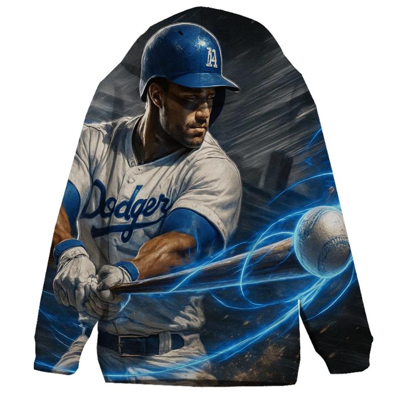Blue Energy Swing custom hoodies