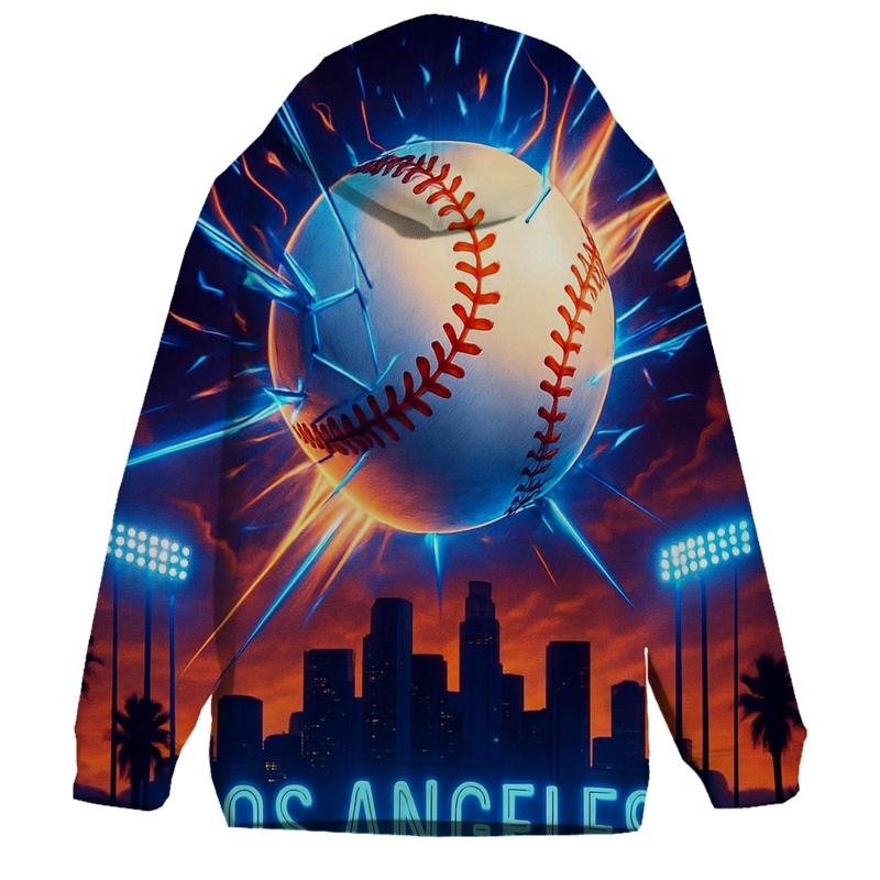 Stadium Skyline Impact printed hoodies