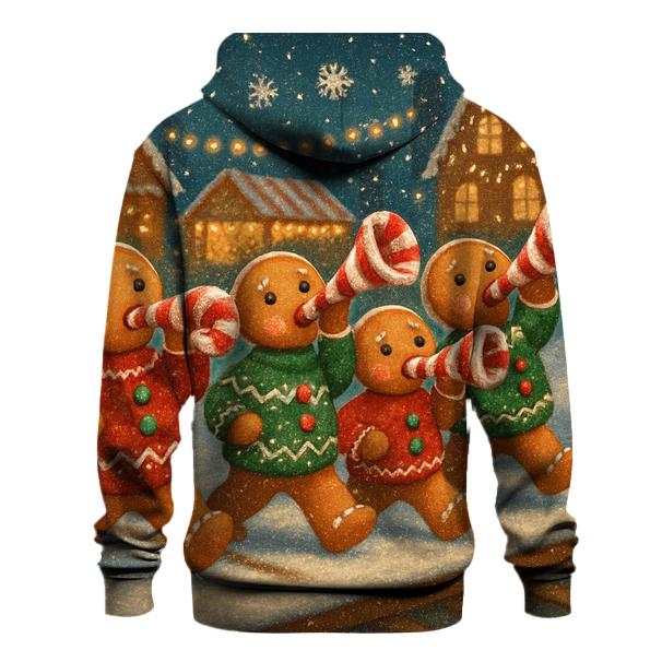 Gingerbread Engine Band zip-up hoodies