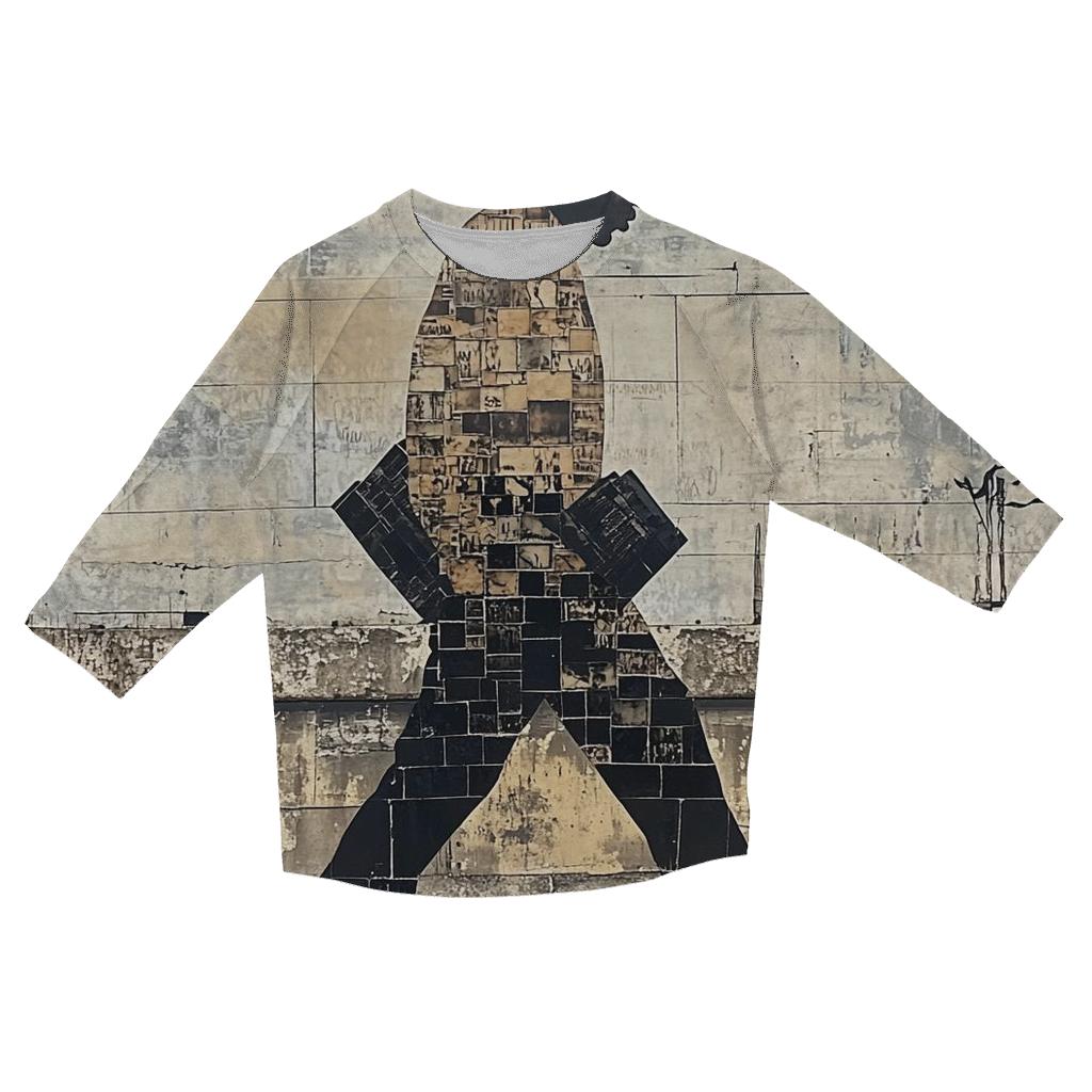 Queensbridge Mosaic cotton quarter sleeve shirts