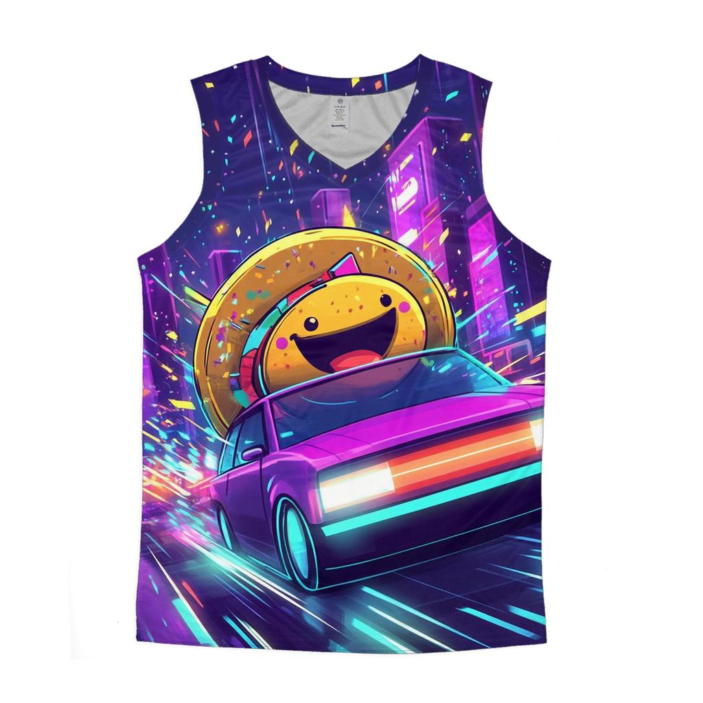 Turbo Taco Taxi sports performance tank tops