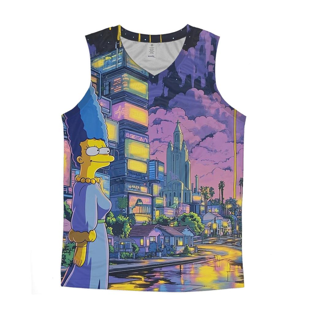 Marge Midnight Megacity trendy fitted tank tops