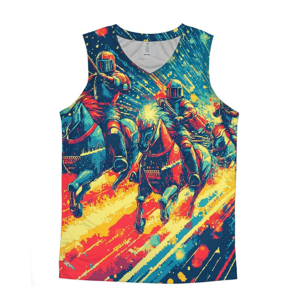 Arcade Knight Parade trendy fitted tank tops