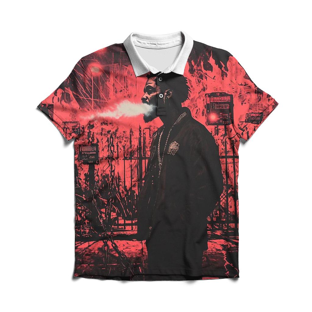 Ice Cube South Central Freeze designer slim fit polos