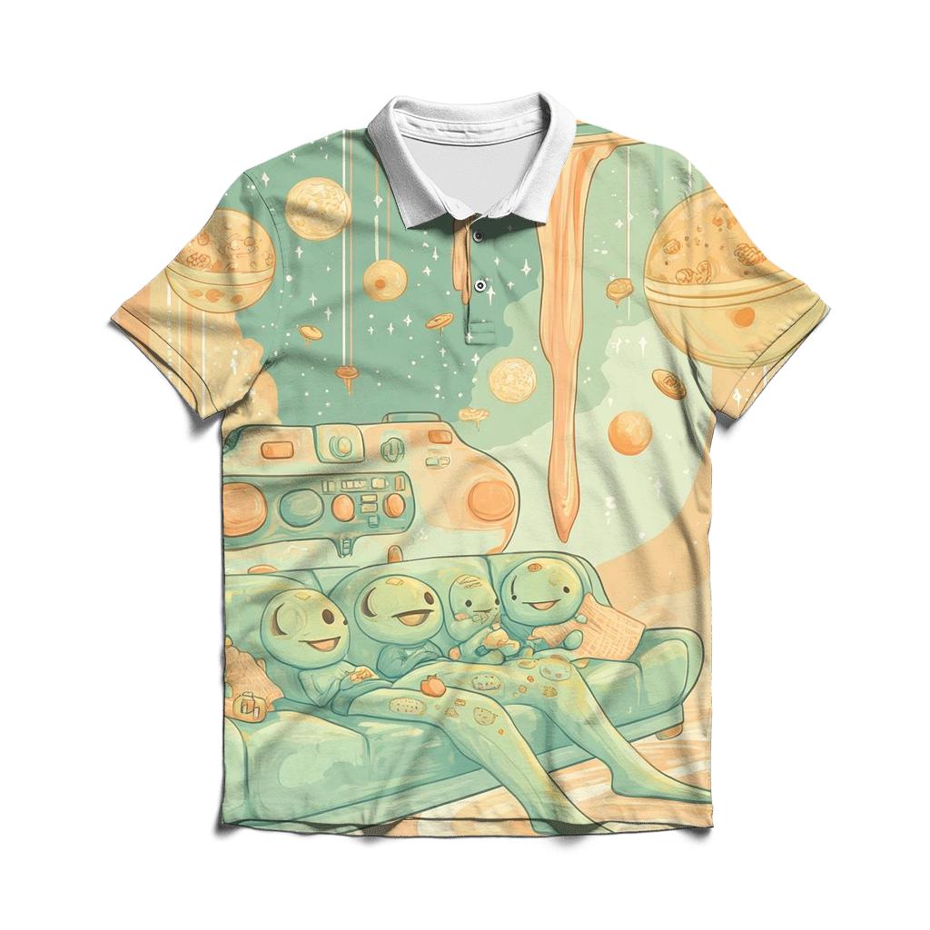 Couch Potato Planet personalized polo shirts