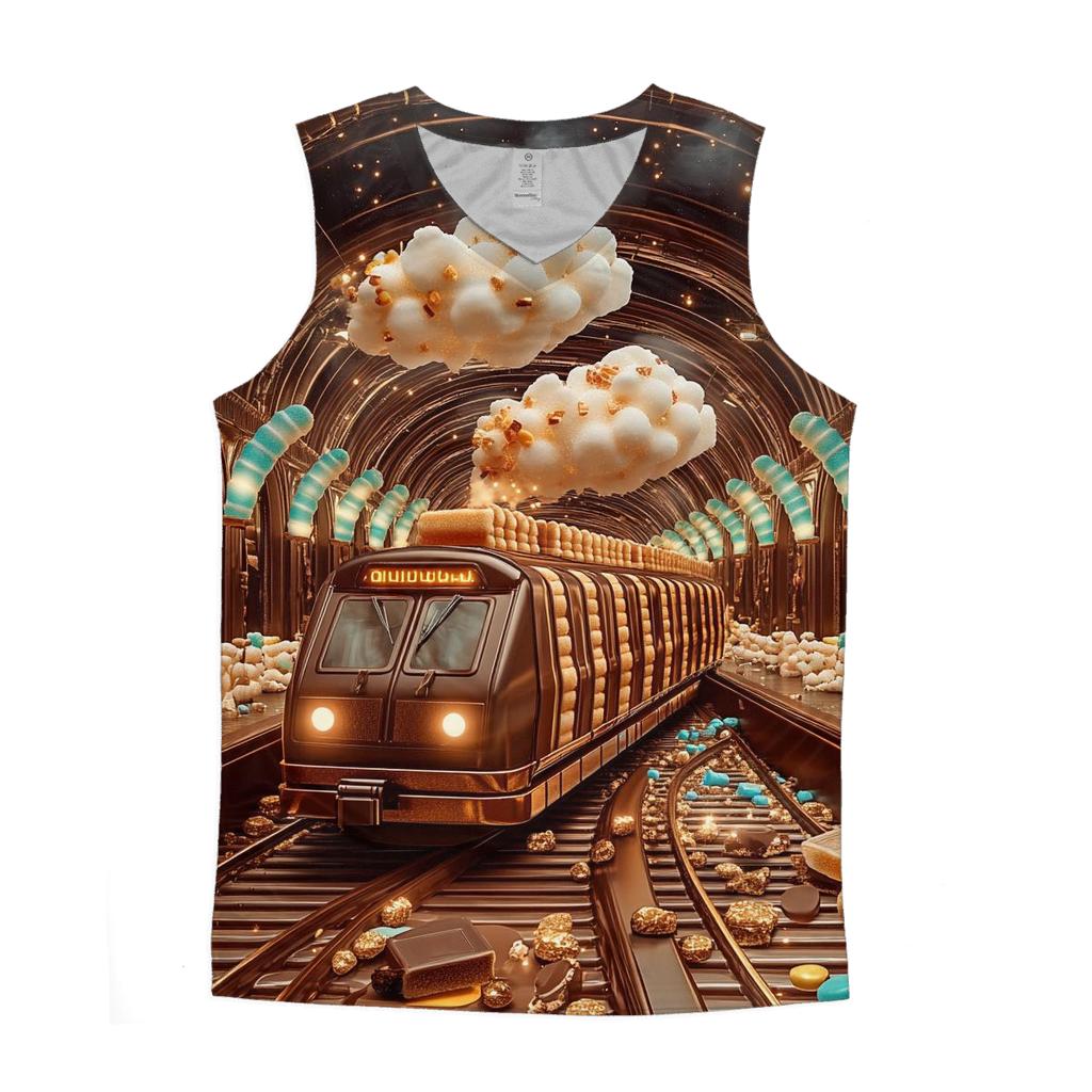 Midnight Chocolate Metro stylish racerback tanks