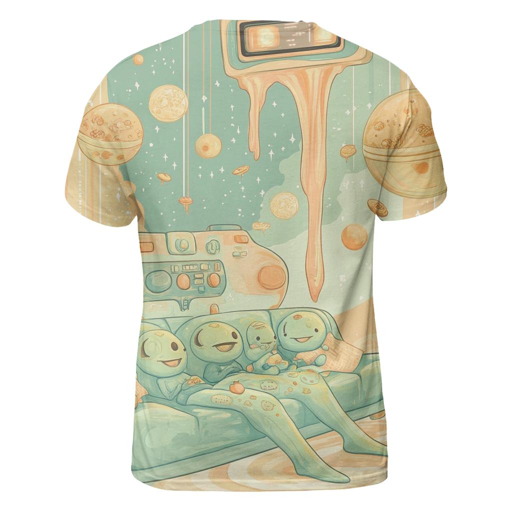 Couch Potato Planet unique graphic print tees